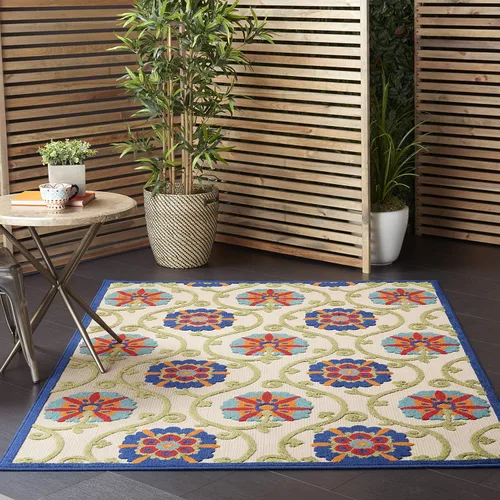 Miniatura 23 de Nourison Home Aloha - Alfombra de 2 pies 3 pulgadas x 8 pies, fácil de limpiar, no se desprende, para dormitorio, sala de estar, comedor y cocina