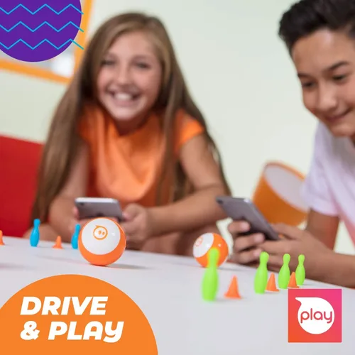 Miniatura 3 de Sphero Mini (Azul) - Bola de Robot de Codificación - Codificación Educativa y Juegos para Niños y Adolescentes - Conectividad Bluetooth