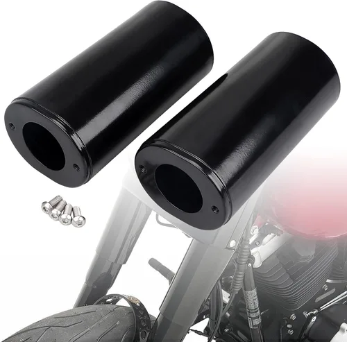 Miniatura 6 de Juego de cubiertas deslizantes superiores de horquilla para Harley Softail Heritage Touring Electra Glide Ultra Classic Street Glide Road King