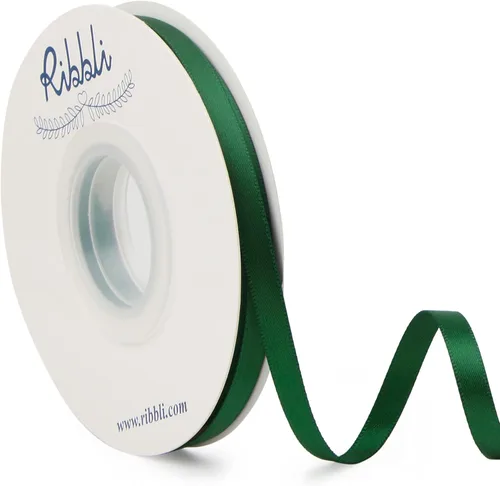 Miniatura 47 de Ribbli - Cinta de satén de doble cara dorada, 1 pulgada x 25 yardas, uso para ramo de lazos, envoltura de regalos, decoración de boda Dorado