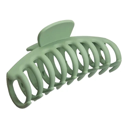 Miniatura 12 de OWIIZI Pinza para el cabello, 4.3 pulgadas, mate, grande, antideslizante, para cola de caballo, pinza de sujeción fuerte, pinzas de plátano