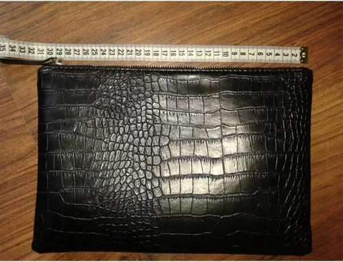 Miniatura 8 de NIGEDU - Bolso de piel sintética para mujer grano de cocodrilo