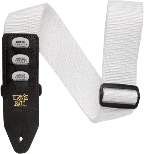 Miniatura 25 de Ernie Ball Polypro - Correa para guitarra acústica, color negro (P05365)