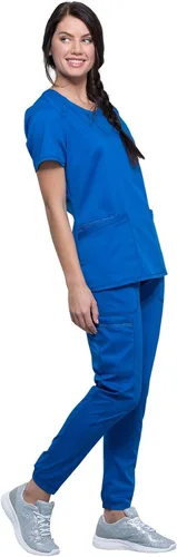 Miniatura 4 de Cherokee Ropa de trabajo para mujer Revolution cuello redondo WW602