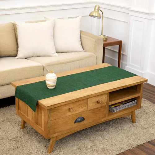Miniatura 17 de Solino Home - Camino de mesa de lino, amarillo limón cambray, 14 x 120 pulgadas, Athena, lavable a máquina y de 100% lino europeo hecho a mano 15
