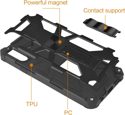 Miniatura 7 de Asuwish Funda compatible con Huawei Y9 Prime 2019/Honor 9X/P Smart Z y protector de pantalla de vidrio templado, accesorios de celda, soporte