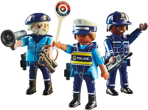 Miniatura 3 de Playmobil Conjunto de figuras policiales
