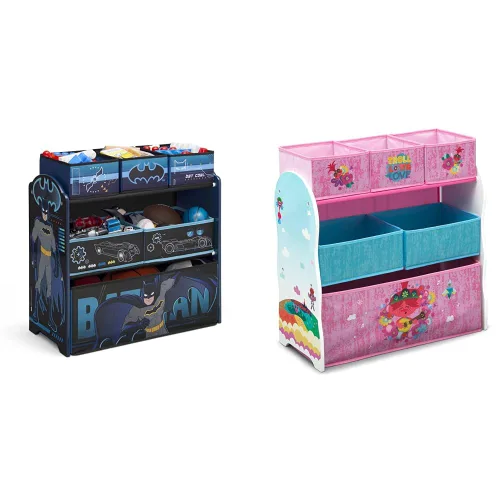 Miniatura 8 de Delta Children Organizador de juguetes para diseño y almacenamiento de 6 compartimientos, certificado Greenguard Gold, Nick Jr. PAW Patrol