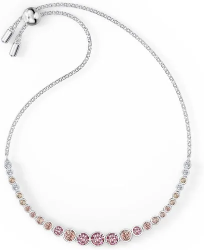Miniatura 2 de Swarovski Emily - Colección de joyas de pulseras de tenis, cristales transparentes, cristales azules, cristales rosas (exclusivo de Tienda), cristal