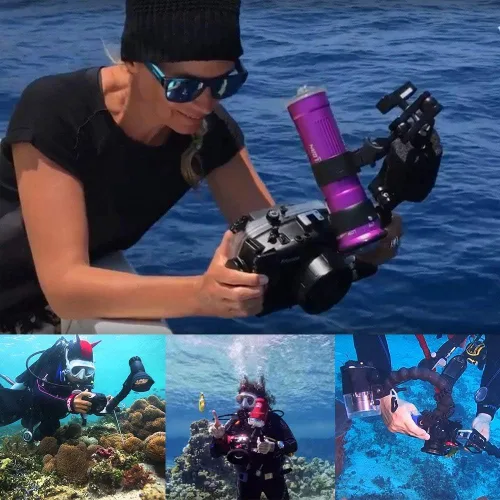 Miniatura 7 de Seafrogs - Carcasa impermeable para Sony A6300 (130 pies/131.2 ft) para cámara subacuática (carcasa + filtro rojo)