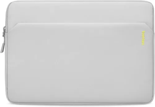 Miniatura 10 de tomtoc Funda delgada de ajuste personalizado para MacBook Neo A18 Pro A3404 de 13 pulgadas, resistente al agua, con bolsillo para accesorios