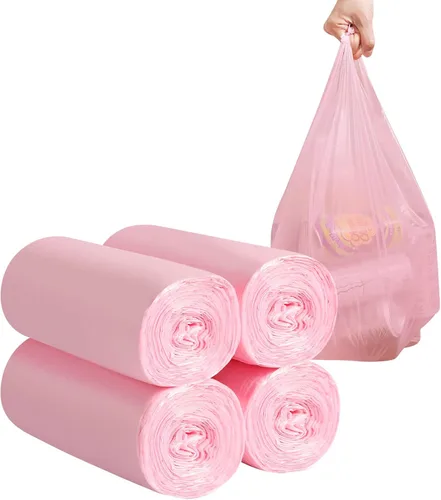 Miniatura 9 de Bolsas de basura portátiles de 2 a 4 galones, 120 bolsas de basura pequeñas portátiles gruesas para oficina, cocina, dormitorio, bolsas de basura