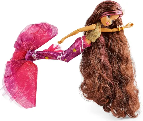 Miniatura 4 de MERMAID HIGH, Searra - Muñeca de sirena de lujo y accesorios con cola extraíble, ropa de muñeca y accesorios de moda, juguetes para niños para niñas
