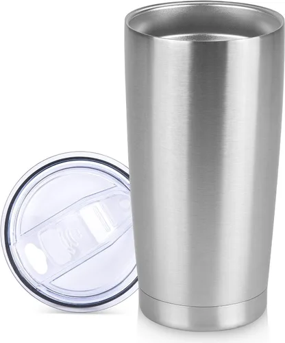 Miniatura 29 de Vaso Térmico de 20 oz de Acero Inoxidable Vasos Térmicos a Granel con Tapa Aislamiento de Doble Pared Tazas de Café Térmicas para Bebidas Calientes