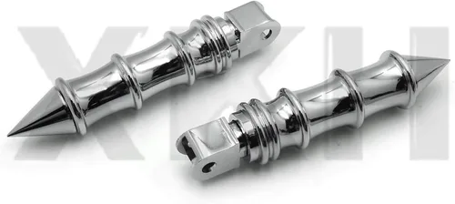 Miniatura 5 de Estriberas de bambú XKH compatibles con Stateline Shadow VLX VTX1300C VTX1800C VTX1800F [B07NSC1J6T]