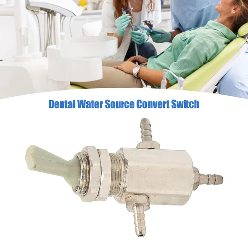 Miniatura 4 de Válvula de interruptor dental de 0.118 in, convertidor de palanca de fuente de agua de silla profesional para conversión de dentistas, piezas