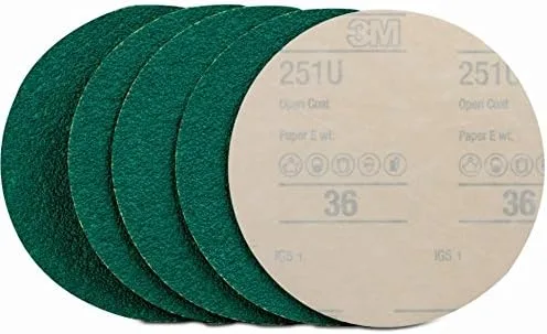 Miniatura 3 de 3 M 31548 Stikit Verde Corps 6" 36E Disco de grano (Pack de 20)