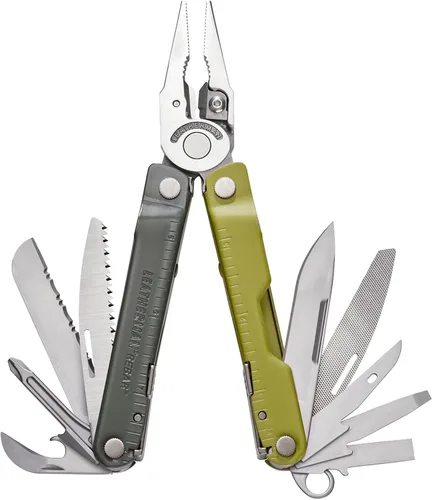 Miniatura 13 de LEATHERMAN, Multiherramienta Rebar con cortadores de alambre reemplazables de primera calidad y sierra, arándano jaspeado