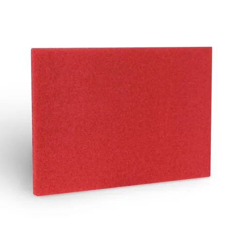 Miniatura 9 de Americo Almohadilla de suelo con búfer roja, para limpieza ligera y pulido, 14 x 28 pulgadas, 5 almohadillas/estuche, hecha de 100% contenido