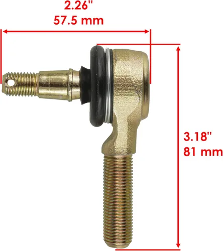 Miniatura 3 de Caltric 2 juegos de barras de acoplamiento compatibles con Yamaha Raptor 700R Yfm700 Yfm-700 2009 2011 2012-2019