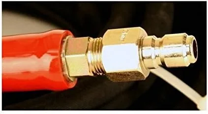 Miniatura 3 de 6000 PSI NEGRO 2 Wire Braid Pressure Washer Hose 50' w/Acopladores