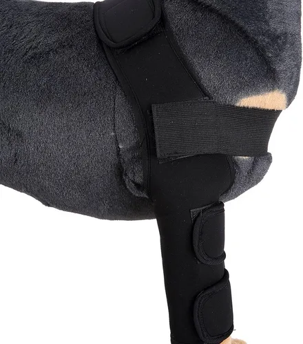 Miniatura 5 de Soporte de pierna delantera para perro, soporte de compresión canina, para hombro, protege heridas, articulación de corvejón para curar, evita