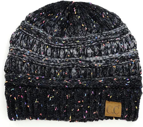 Miniatura 155 de C.C Trendy Warm Chunky Soft Stretch Cable Knit Beanie