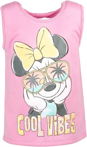 Miniatura 3 de Disney Winnie the Pooh Minnie Mouse - Camiseta sin mangas para niñas y niños pequeños