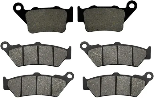 Miniatura 6 de Juego de pastillas de freno delanteras y traseras para Yamaha XT660R 2004-2010 2011 2012 2013 para motocicleta semitálicas de bajo ruido