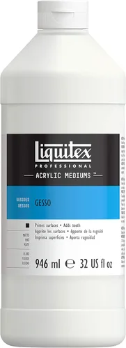 Miniatura 5 de Liquitex Basics Tubo mediano de Gesso para aplicación en superficies, 8.5 onzas, Blanco, 16 onzas