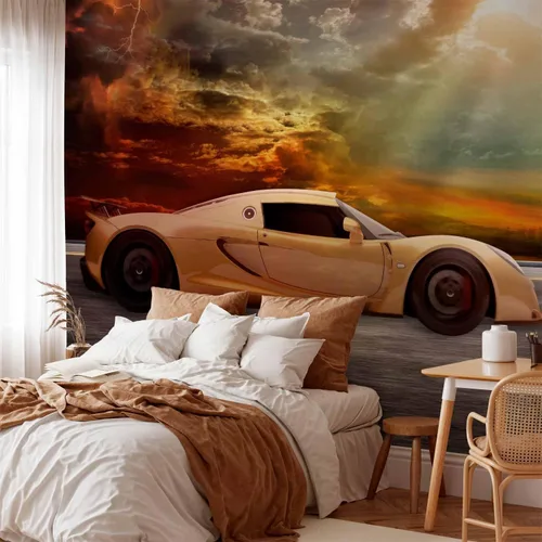 Miniatura 5 de artgeist Mural de pared Auto deportivo de 79 x 55 pulgadas, papel tapiz no tejido, decoración de pared, impresión fotográfica, diseño de imagen