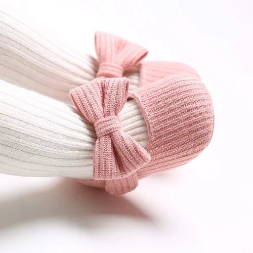 Miniatura 2 de Ohwawadi - Calcetines de forro polar para bebé o niña, suaves y calientes, botas o zapatos para bebés recién nacidos, con estilos de dibujos