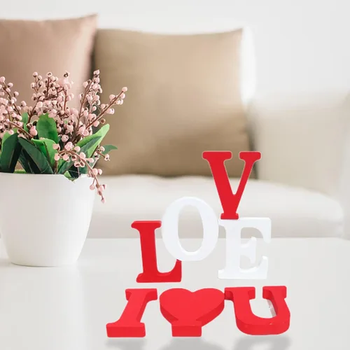 Miniatura 6 de AOCEAN Letras de madera blanca de 4 pulgadas sin terminar para decoración de pared, letras decorativas de pie en rodajas, decoración de tablero