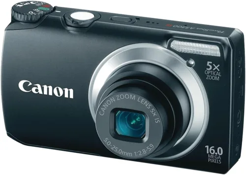 Canon Powershot A3300 Cámara digital de 16 MP con zoom óptico 5x (negro) (Modelo antiguo)