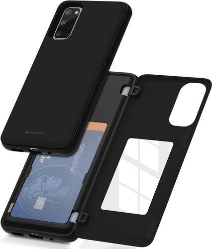 Miniatura 52 de GOOSPERY Funda tipo cartera para Samsung Galaxy S22 Ultra, [tarjetero] parachoques magnético de puerta con cierre automático, cubierta protectora