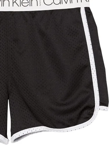 Miniatura 4 de Calvin Klein Pantalones cortos deportivos de malla sin cierre para niña