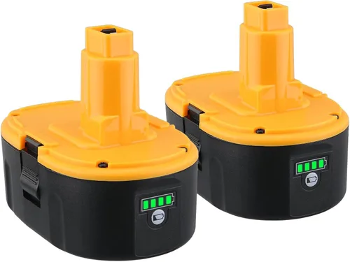 Paquete de 2 baterías de iones de litio DC9096 7000mAh de alta capacidad para Dewalt 18 V batería DC9098 DC9099 DC9182 compatible con herramientas