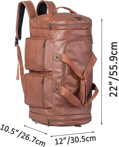 Miniatura 5 de Mochila de lona, TMarrón