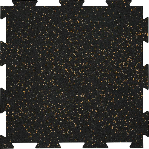 Miniatura 9 de Playsafer Genaflex Lite - Azulejos entrelazados de goma de 0.315 in para suelos de gimnasio, equipos de ejercicio, áreas de ejercicio, 20 x 20 Negro