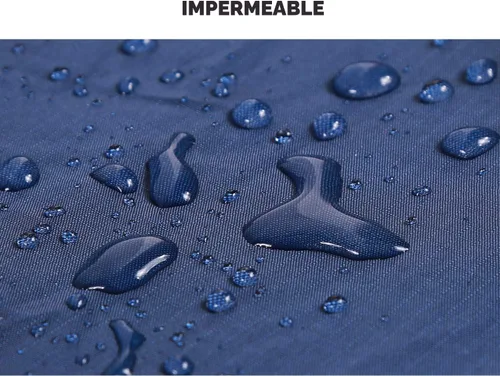 Miniatura 4 de REDCAMP - Manta Stadium impermeable, grande, resistente al viento, suave y forro polar cálido para acampar, clima frío y deportes al aire libre Azul
