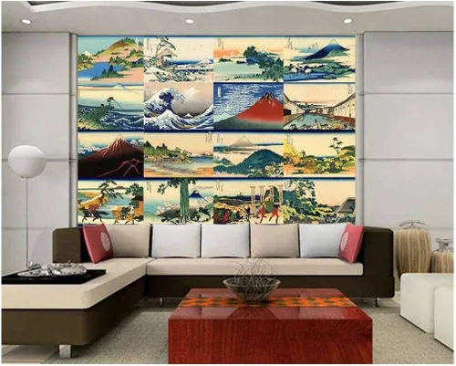 Miniatura 31 de wall26 - Mural adhesivo decorativo para pared (tamaño grande), WMR-WP-X-DD51-66x24x4