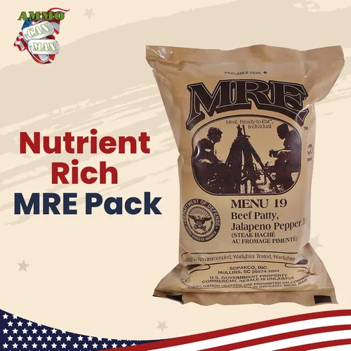 Miniatura 4 de MRE ricos en nutrientes - Comidas portátiles de supervivencia alimentaria - Larga vida útil lista para comer raciones de alimentos de emergencia
