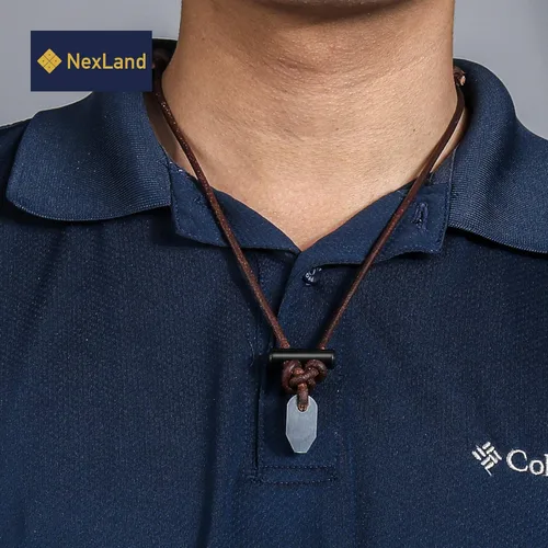 Miniatura 5 de Collar de cerámica para iniciador de fuego, cordón de cuero FNL FS1-K