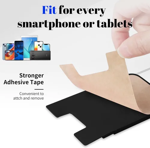Miniatura 4 de Senose Cartera adhesiva para teléfono, tarjetero para la parte posterior del teléfono, adhesivo fuerte compatible con iPhone y la mayoría