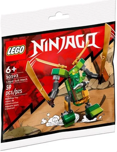 Miniatura 4 de LEGO Ninajgo: Minifigura Overlord con espada y relámpago Negro