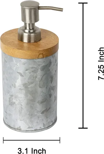 Miniatura 2 de Nu Steel Dispensador de loción de la colección Confeti, perfecto para el hogar y el baño