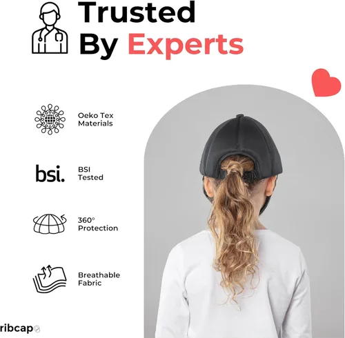 Miniatura 7 de Ribcap Casco médico para niños Gorra de béisbol con correa para la barbilla Casco suave para epilepsia Casco protector para convulsiones