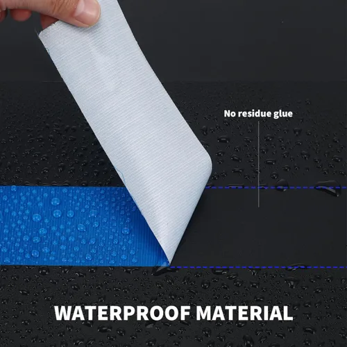 Miniatura 9 de Healifty Cinta adhesiva de una sola cara impermeable de tela adhesiva resistente al agua, cinta adhesiva de tela para bricolaje, cinta de piso