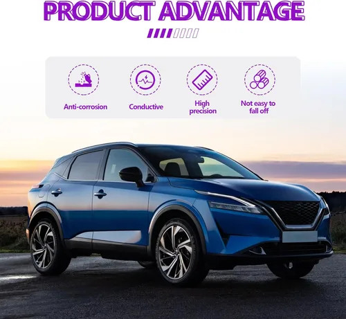 Miniatura 4 de Terminales de batería para Nissan – Positivo y Negativo Compatible con Nissan Infiniti Toyota Lexus 243407F000, 243407F001, 1 par