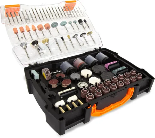 Miniatura 2 de WEN 230282A Kit de accesorios para herramientas rotativas de 282 piezas con estuche de transporte